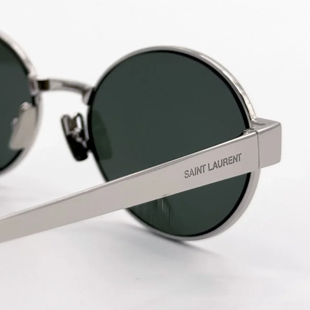 NEW SAINT LAURENT SUNGLASSES SL692 002 SILVER WOMEN EYEWEAR SL 692 002